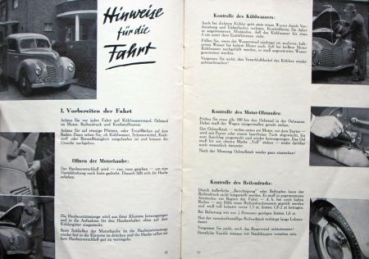 Ford Taunus 1949 Owner Manual (3854)